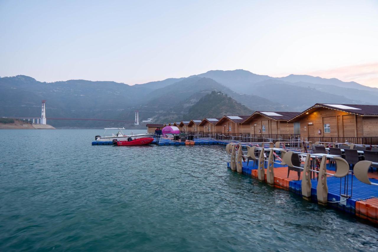 Le Roi Floating Huts & Eco Rooms Tehri New Tehri Экстерьер фото